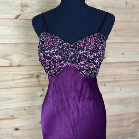 Vintage 1990s dress practical magic style whimsy goth - Picture 6 of 8